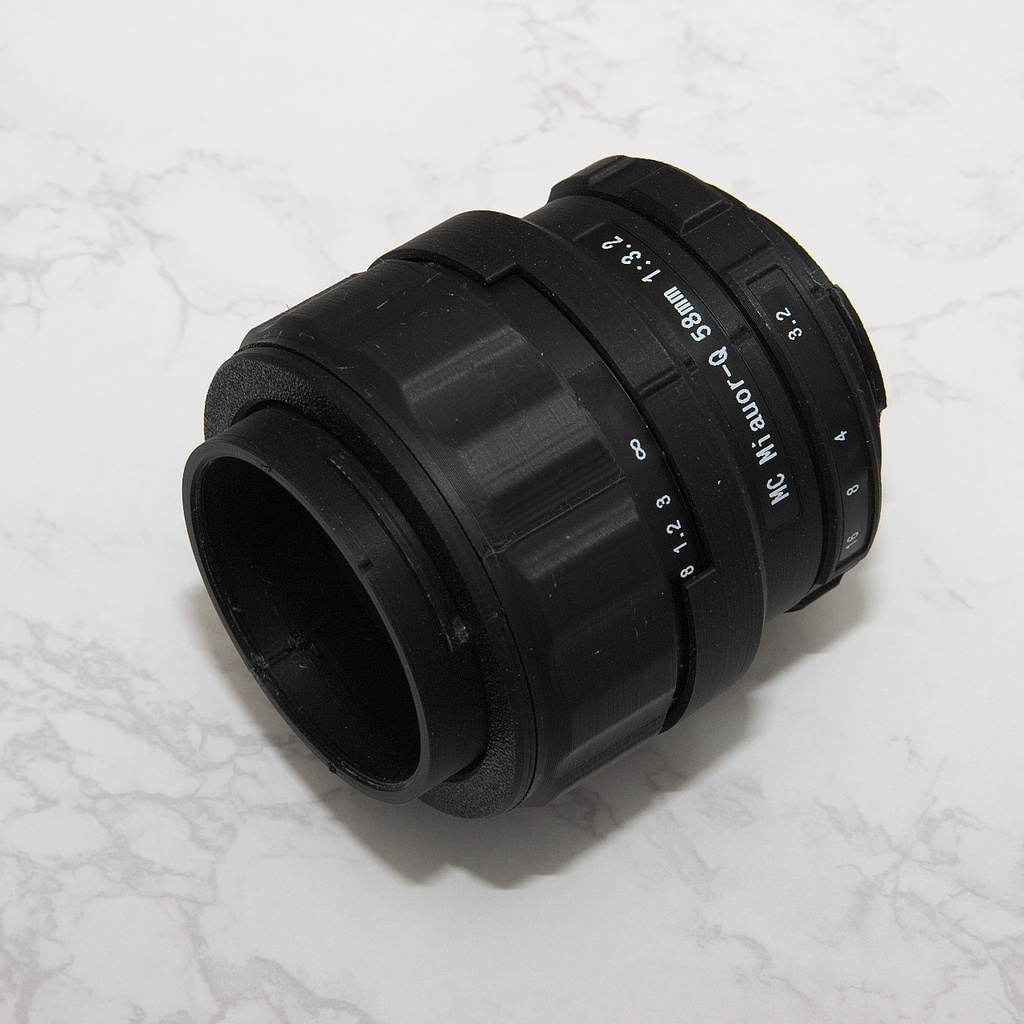 【受注生産品】MC Miauor-Q 58mm 1:3.2 (自作レンズ)