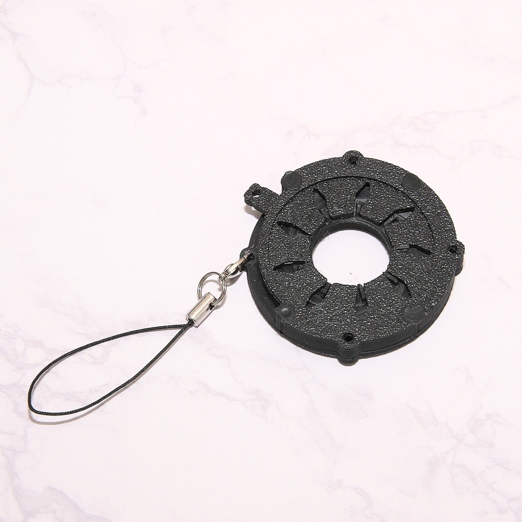 【B級・再利用品】虹彩絞りストラップ