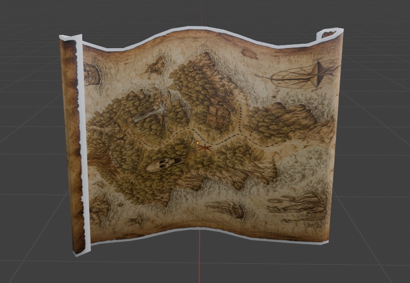 宝地図【VRChat用小物】