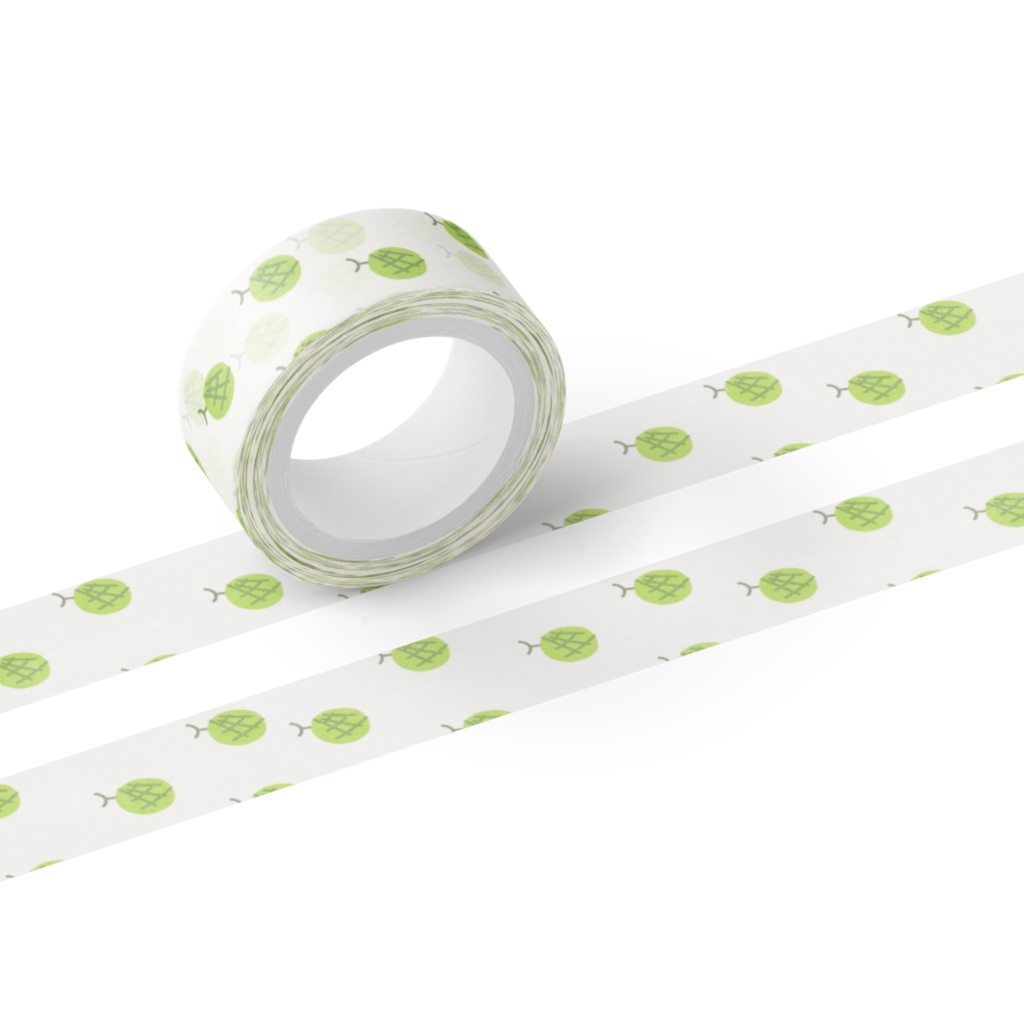 メロン柄 マスキングテープ Turumai Booth