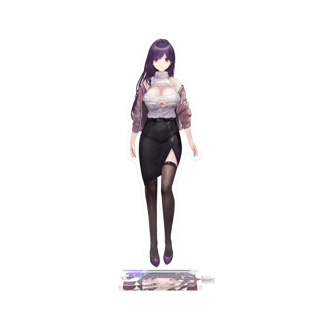 繋がるクレオメ蝶舞ちゃんアクスタ