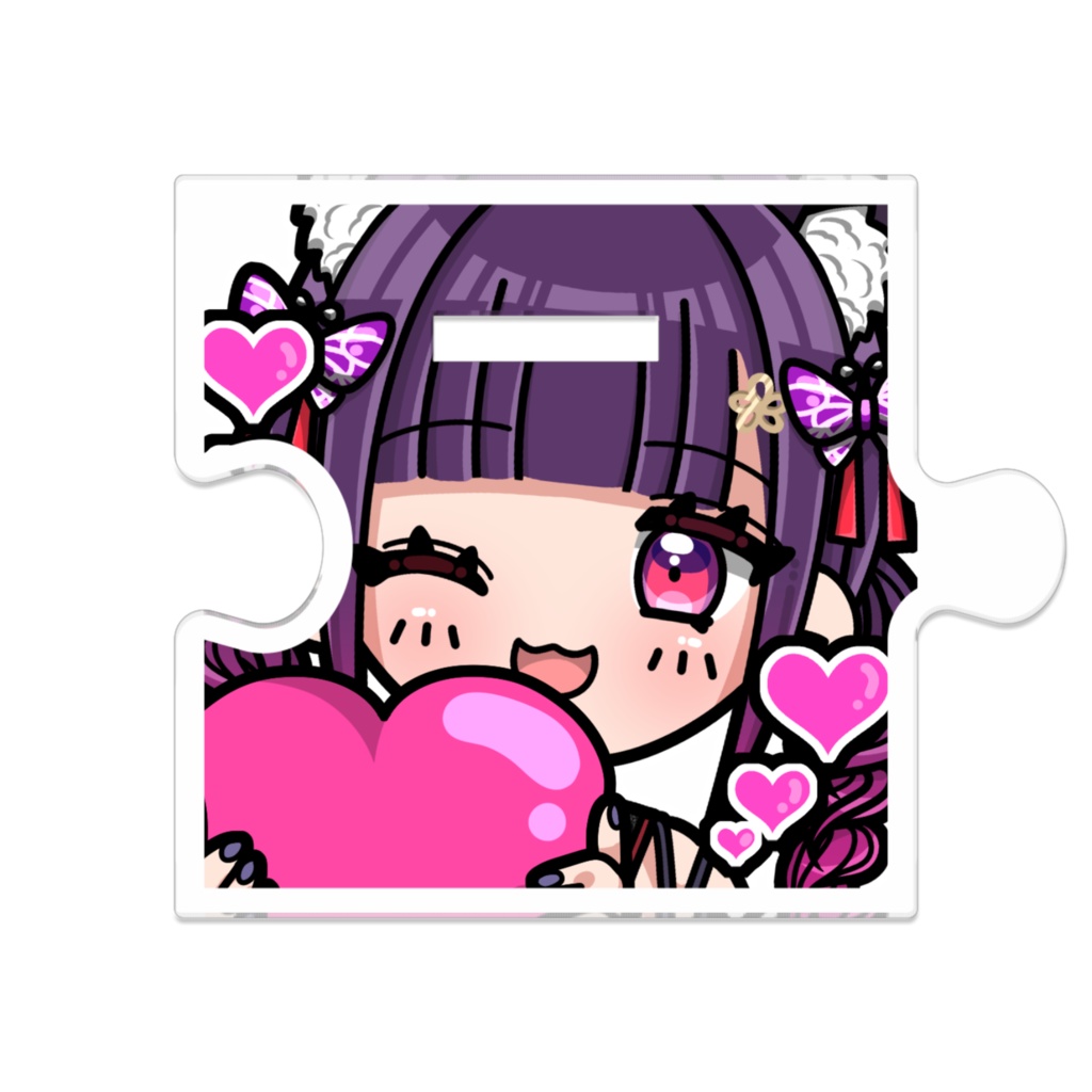 繋がるクレオメ蝶舞ちゃんアクスタ