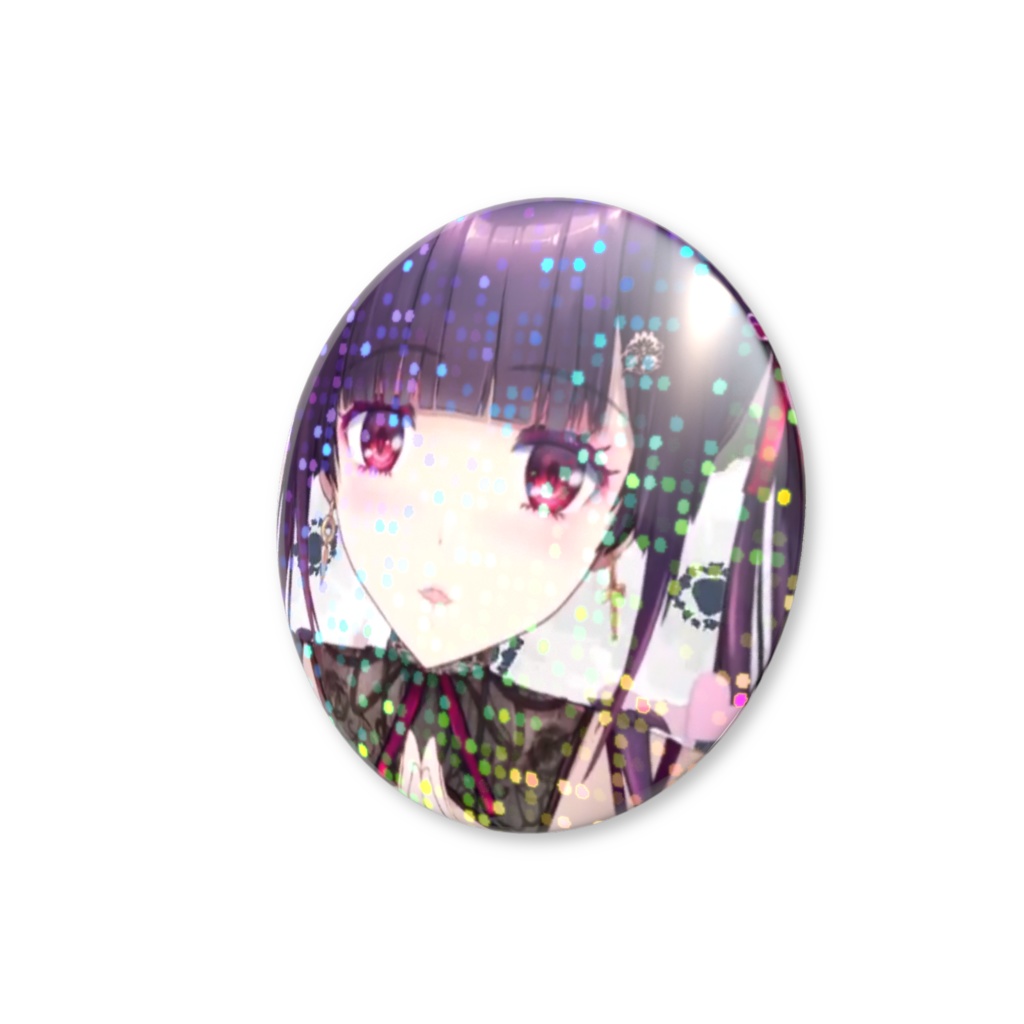 クレオメちゃん缶バッジ