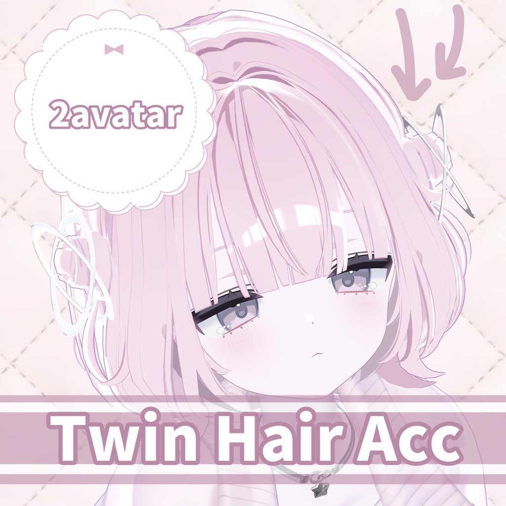 Twin Hair Acc
