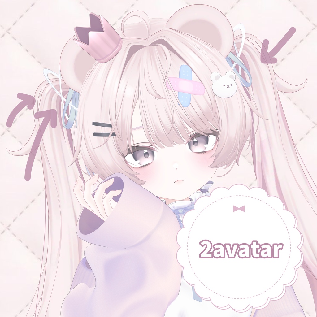 Twin Hair Acc