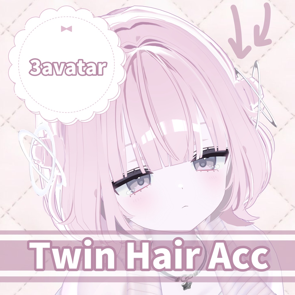 Twin Hair Acc