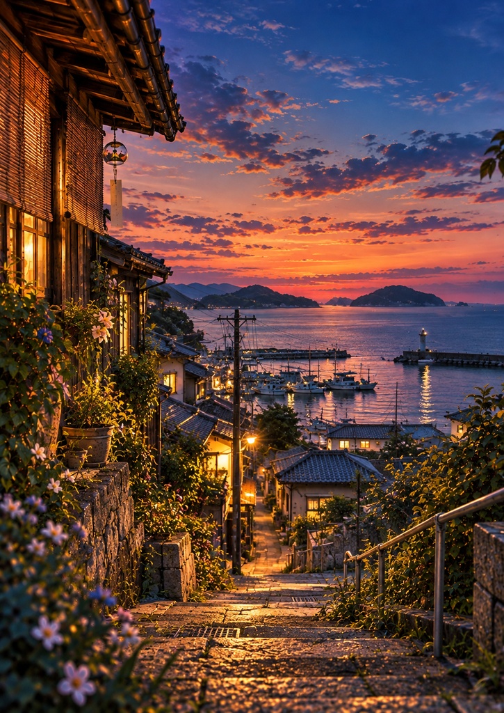 夏の余白|SUMMER'S AFTERGLOW|背景素材