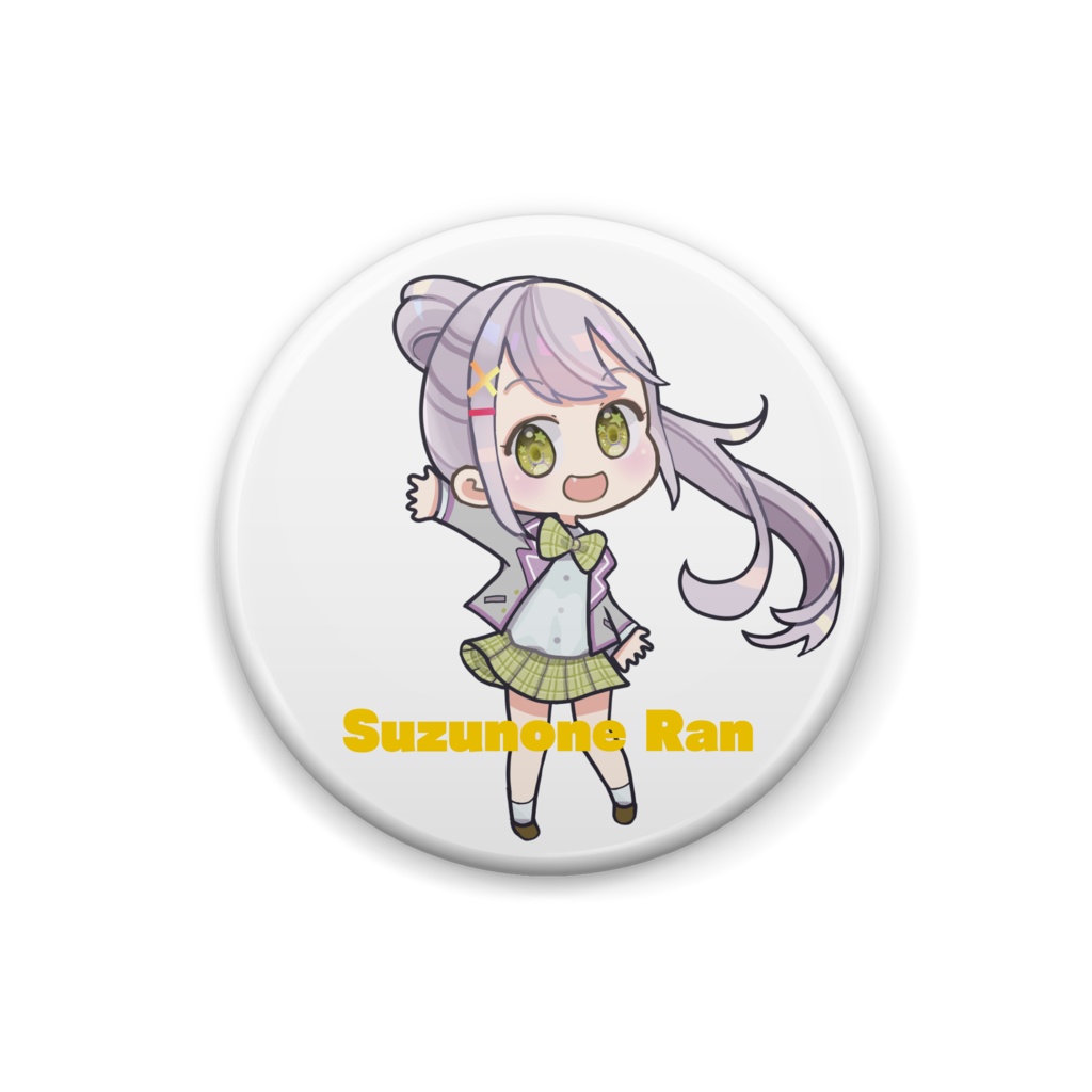 Suzunone Ran [tin badge]