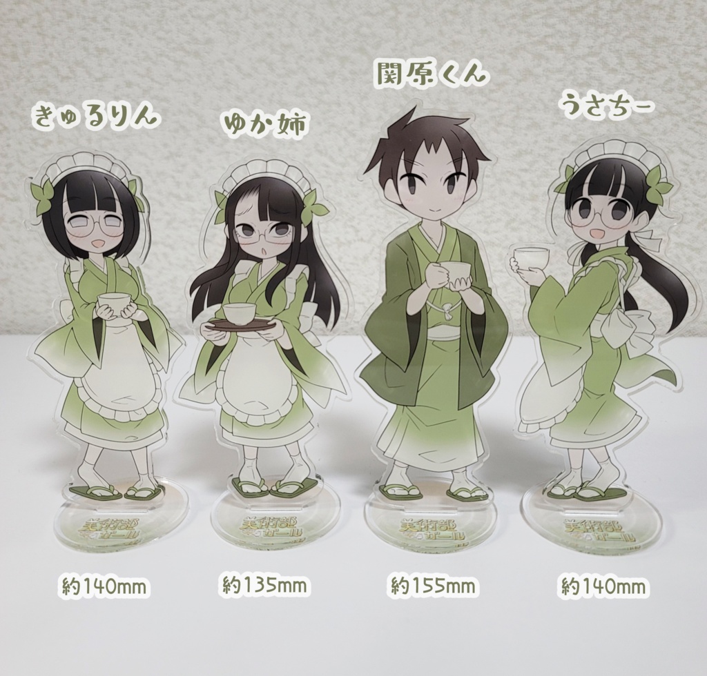 美術部ガール (抹茶) アクリルフィギュア