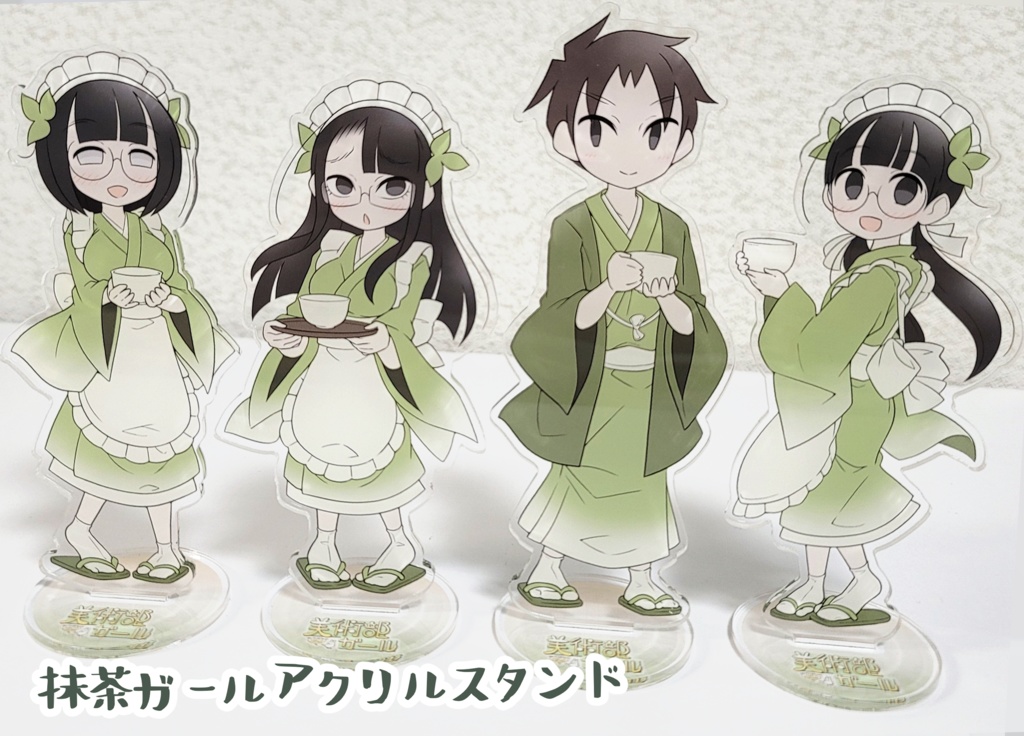 美術部ガール (抹茶) アクリルフィギュア
