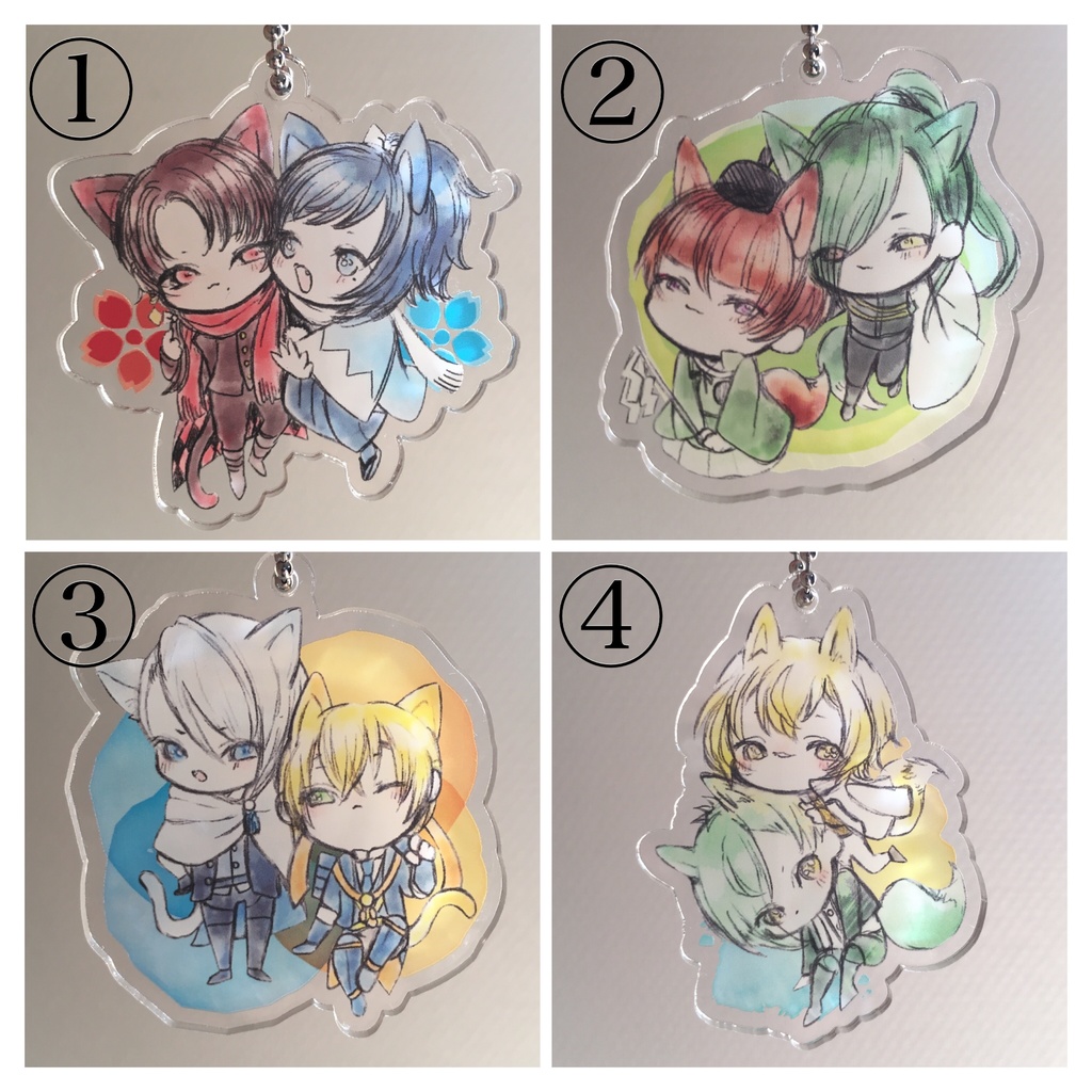 刀剣乱舞 アクリルキーホルダー