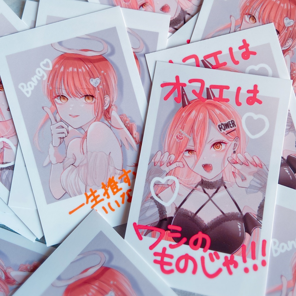 マキパワ　チェキ風