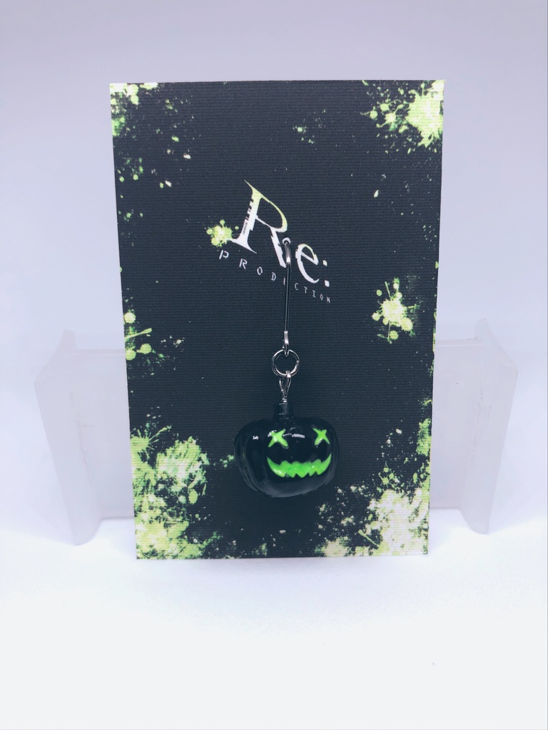 ハロウィンピアス(ジャック・オ・ランタン)