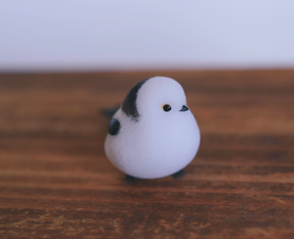 シマエナガのミニフィギュア(バージョン2)