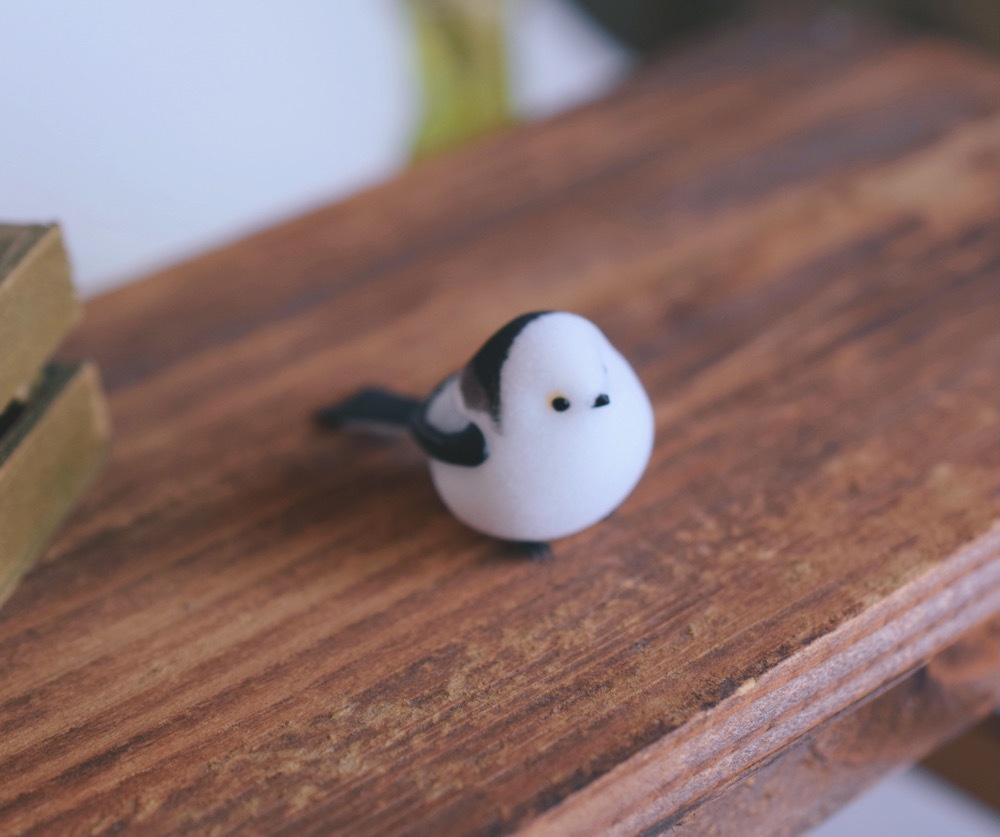 シマエナガのミニフィギュア(バージョン2)