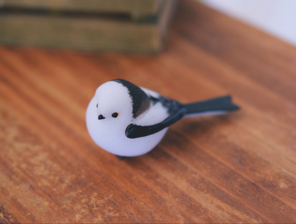 シマエナガのミニフィギュア(バージョン2)