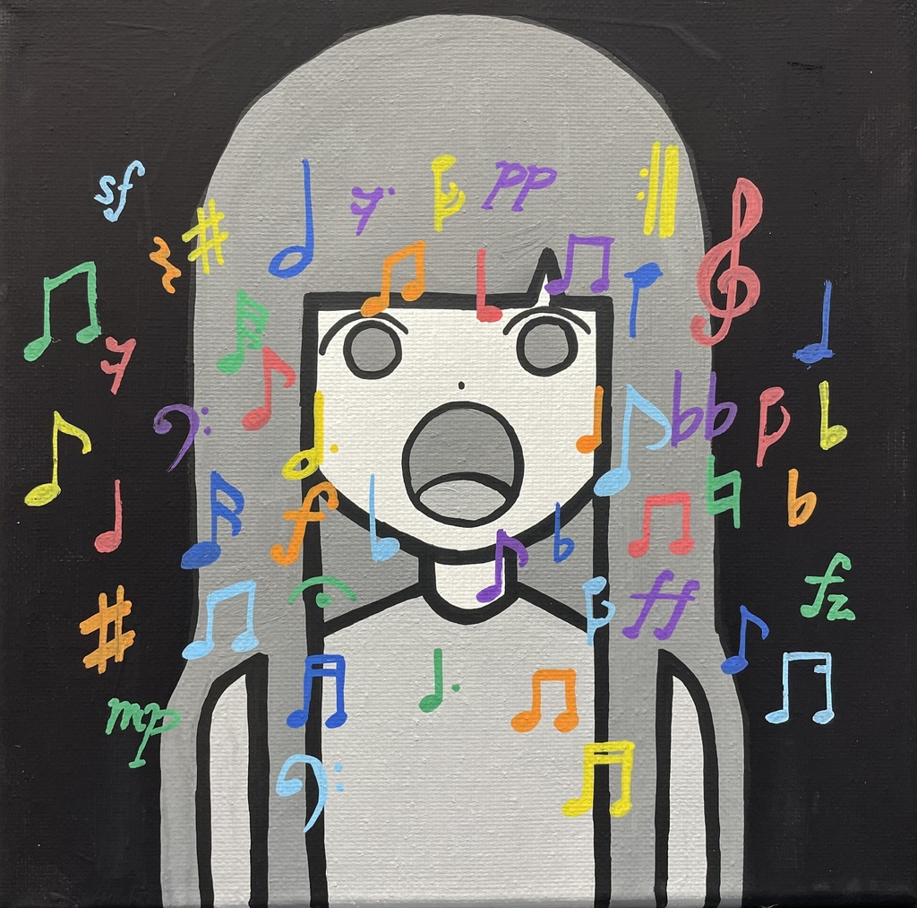 原画「うたうたう」