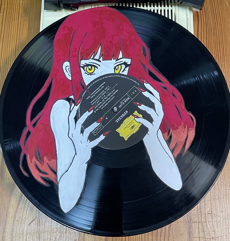 レコードアート「3号ダッシュ」