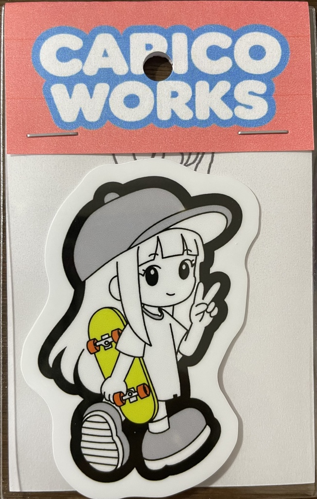 やんやんスケボーステッカー・デッキ