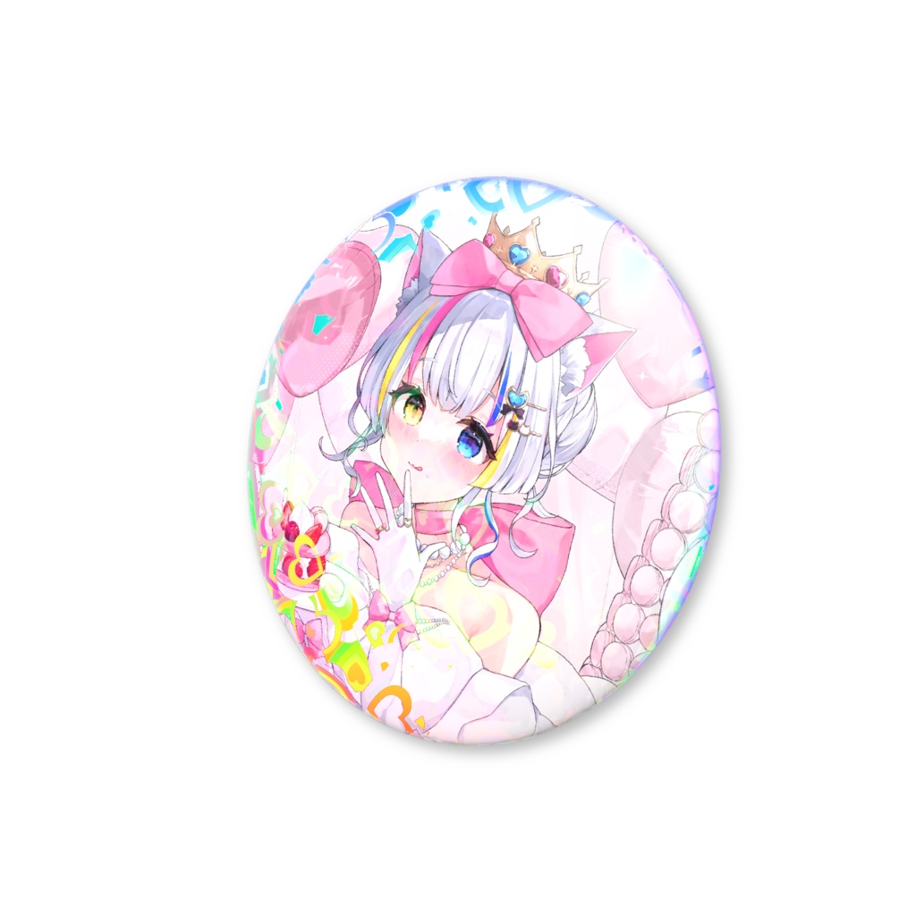 星3 グリッター缶バッジ