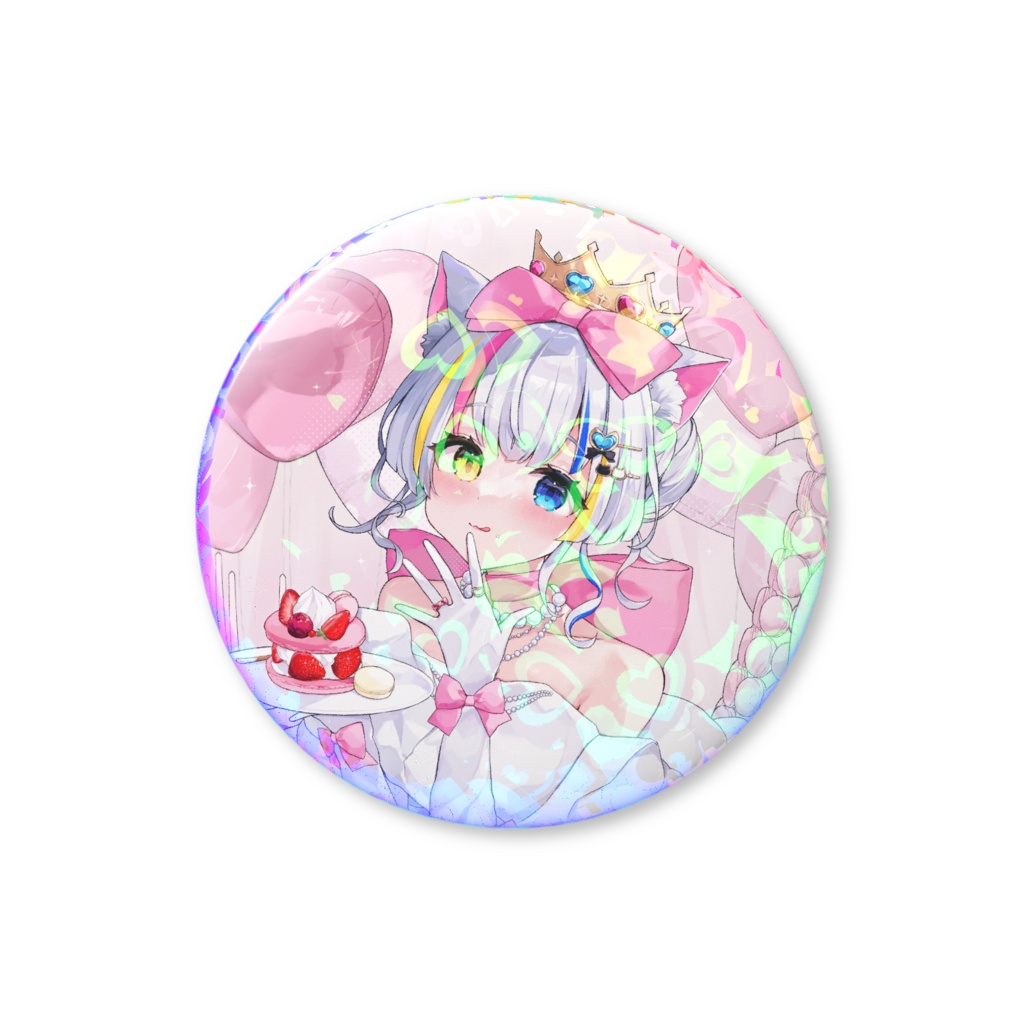 星3 グリッター缶バッジ