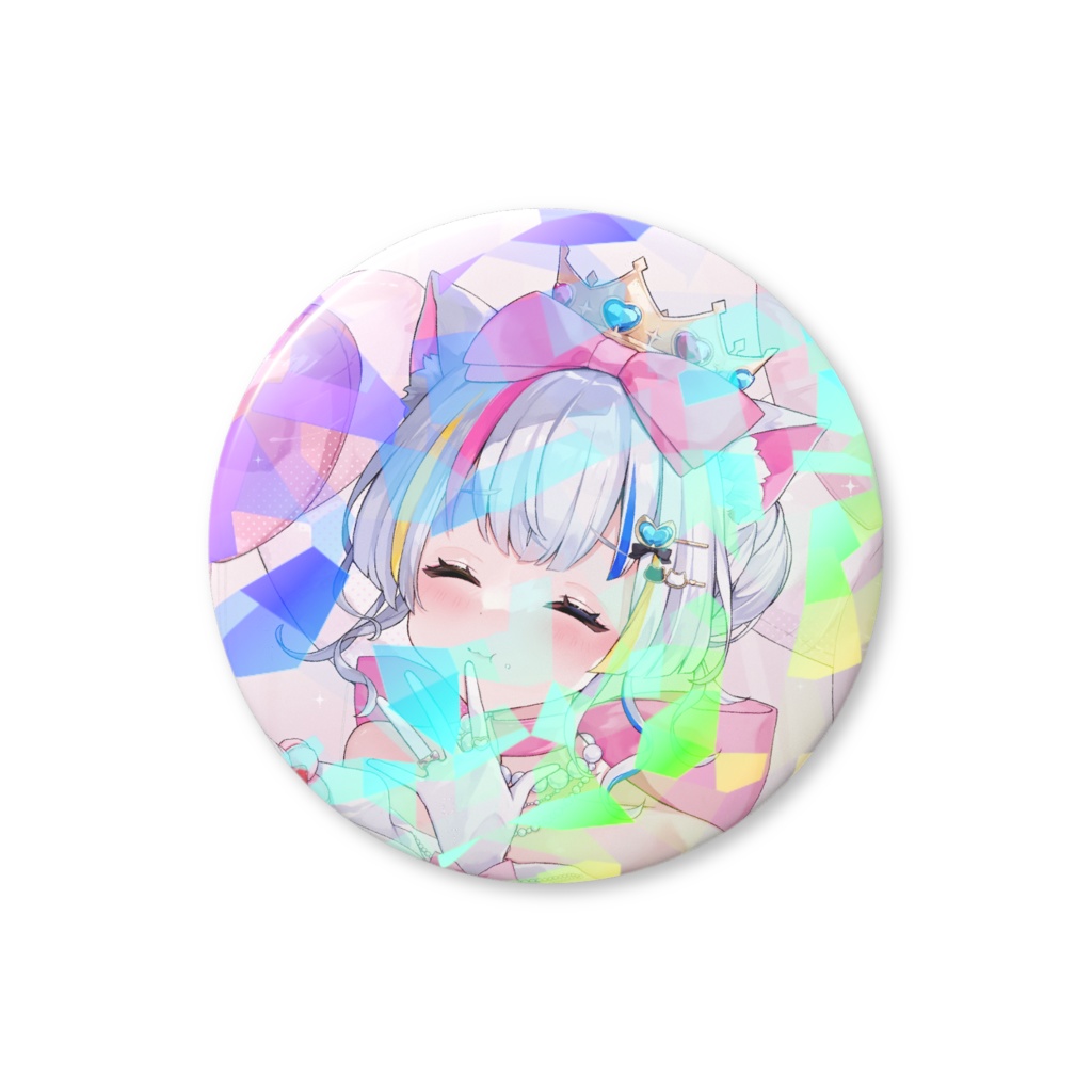 星3 グリッター缶バッジアップ