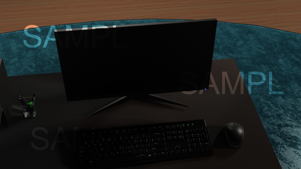 【TRPG背景素材】部屋1(オフィス)