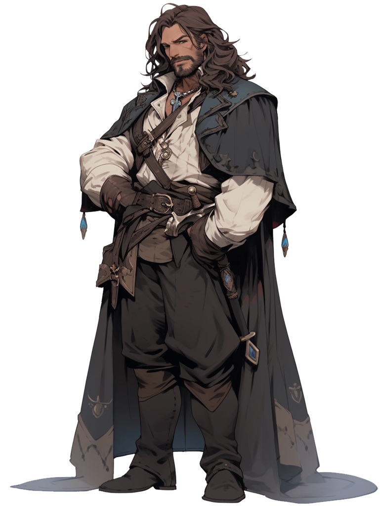 海賊系TRPGシナリオに使える背景素材とNPC画像