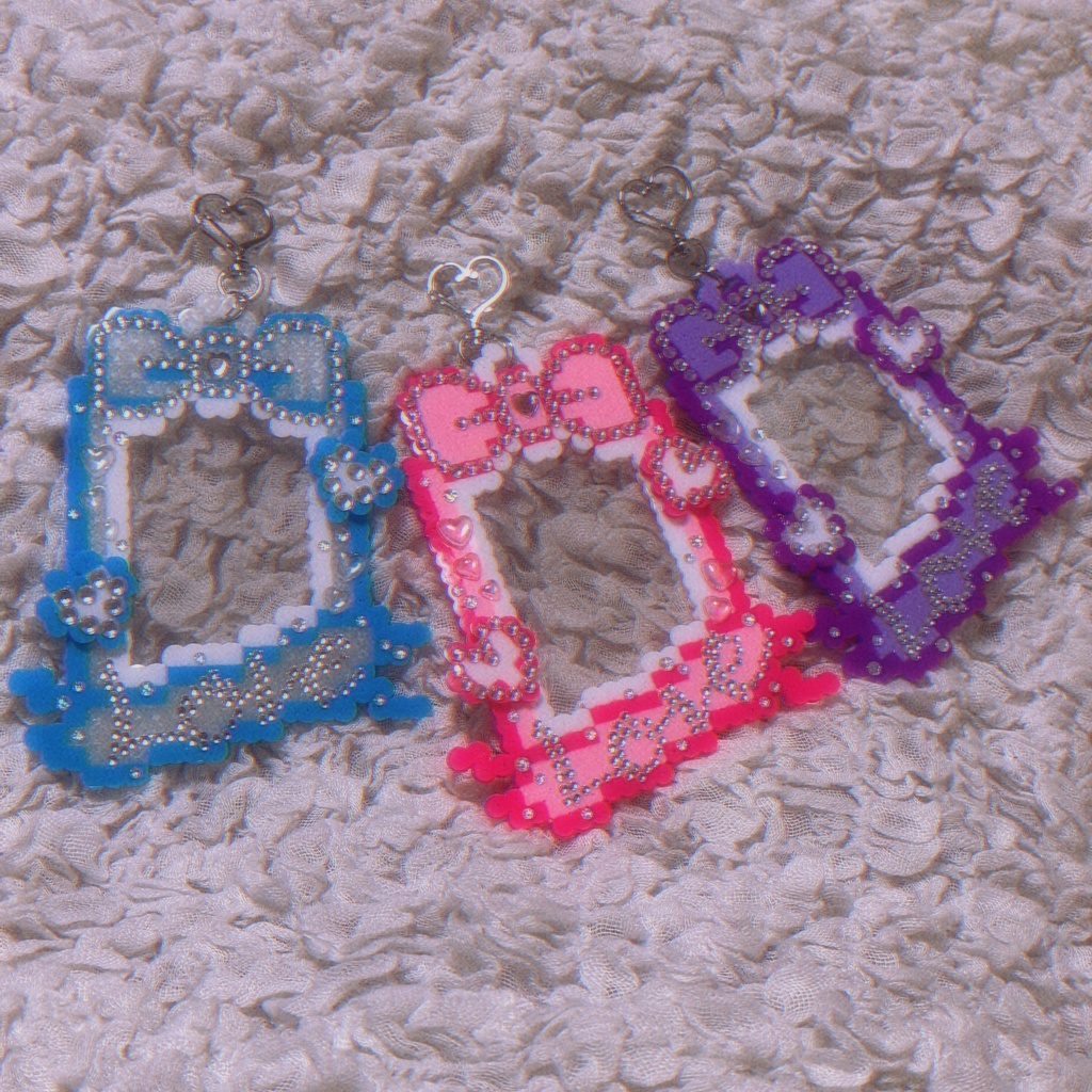 🎀リボン カードケースキーホルダー🎀