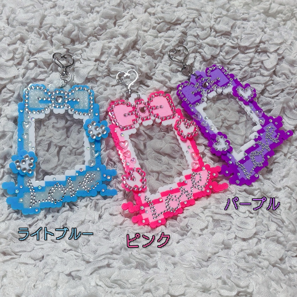 🎀リボン カードケースキーホルダー🎀