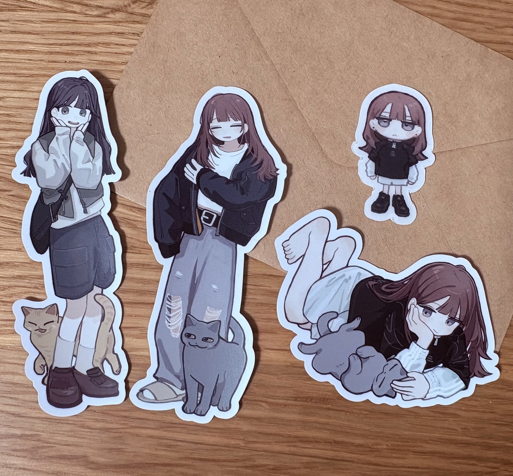 ステッカー4枚セット