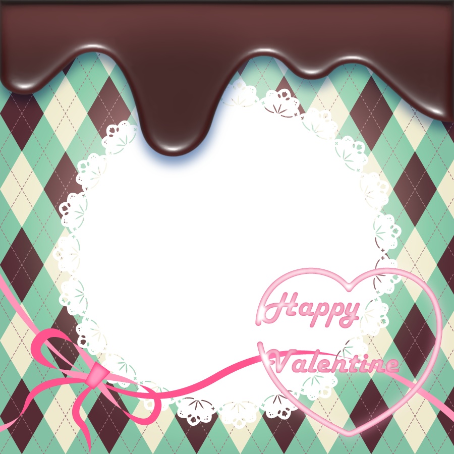 バレンタイン素材2024