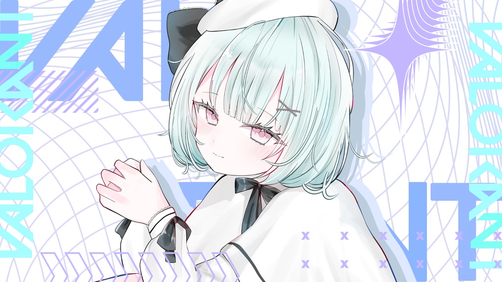 VALORANT 配信サムネ素材