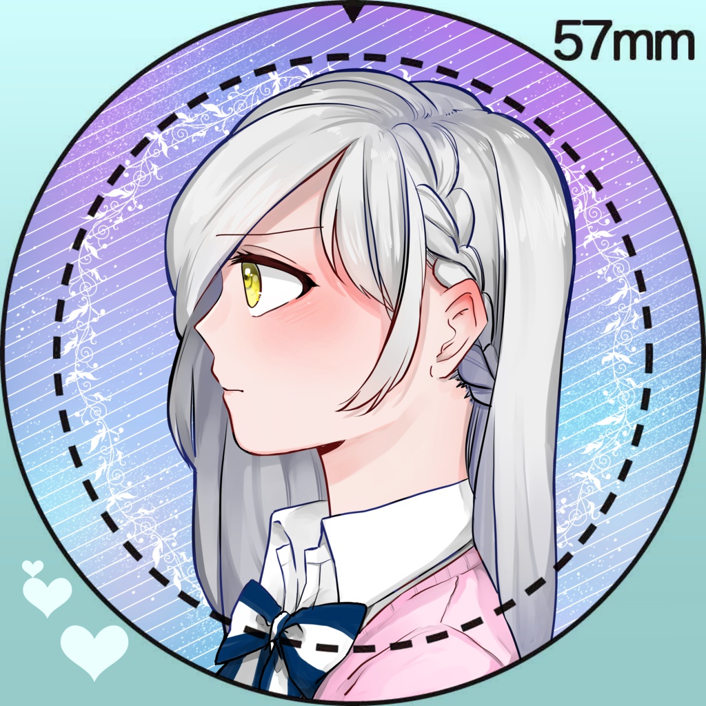 缶バッチ【女の子】