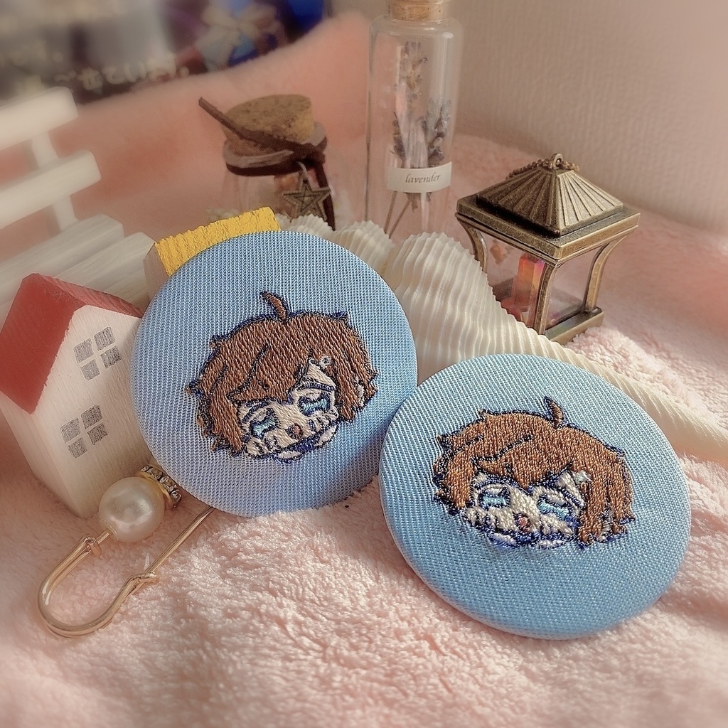 ようじかなえくん刺繍バッチ