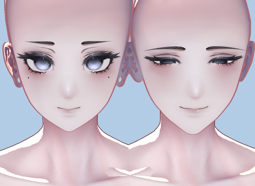 FREE 【泣夜/Nakiya】 MyBeloved Makeup + Face BlendShape