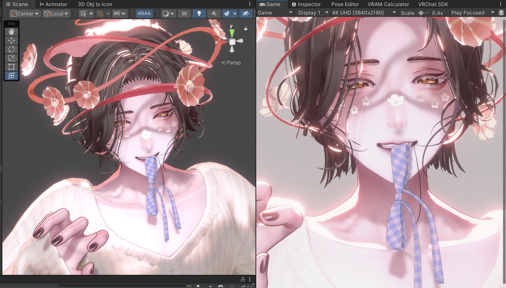 FREE 【泣夜/Nakiya】 MyBeloved Makeup + Face BlendShape