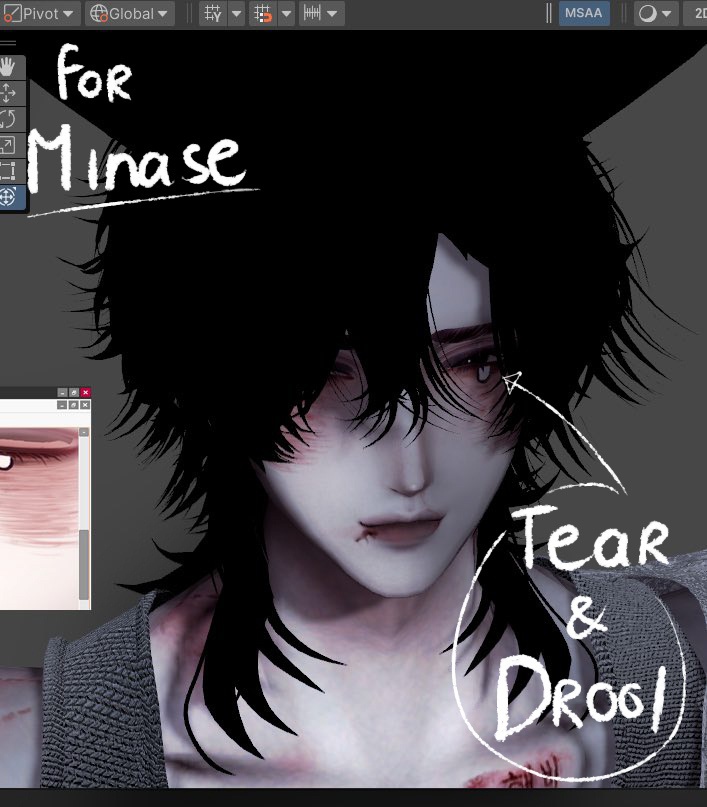 【FREE】 Doodle Drool & Tear for 水瀬Minase