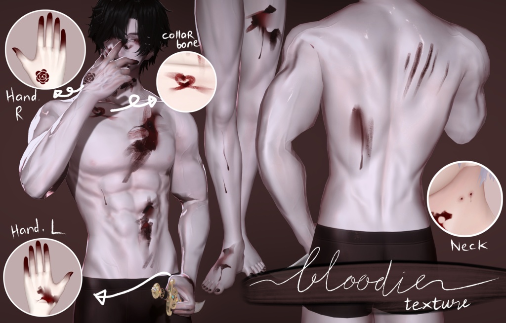 【水瀬/Minase】🩸 Bloodie Texture 🩸