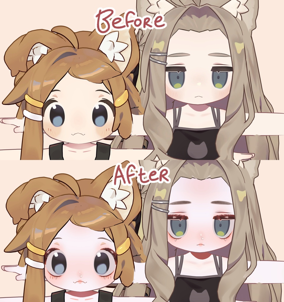 【Kipfel/Mamehinata】 Pizza Makeup