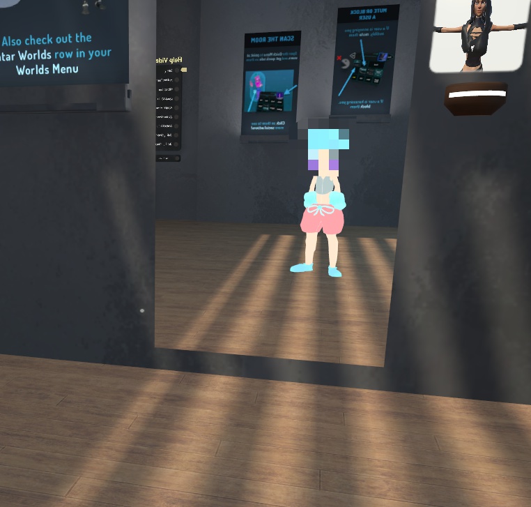 VRChatグッズ「モザイクパネル化」