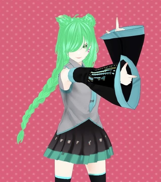 Miku's top finished