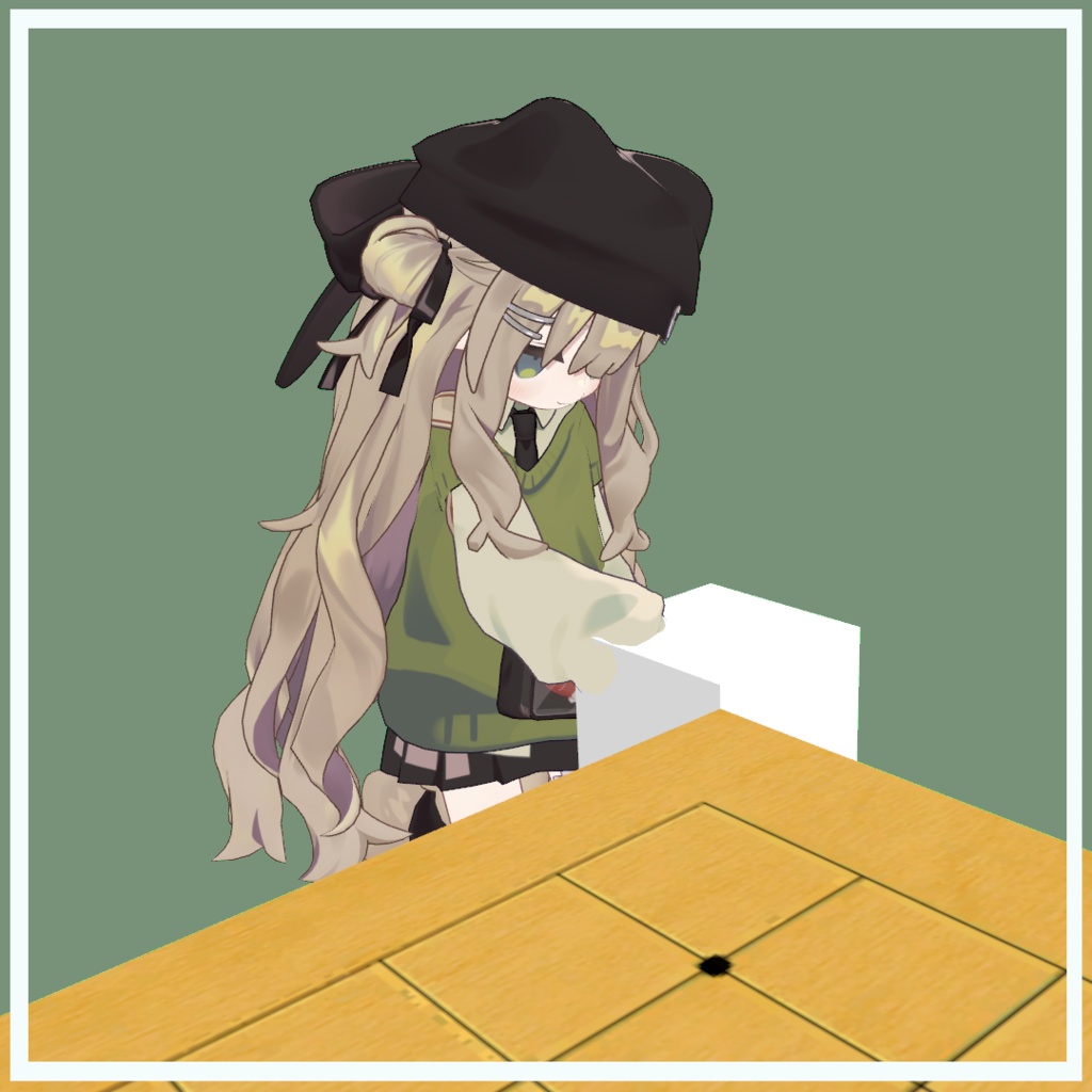 【MA対応・VRChat】ひらがなの五目並べギミック【アバターギミック】