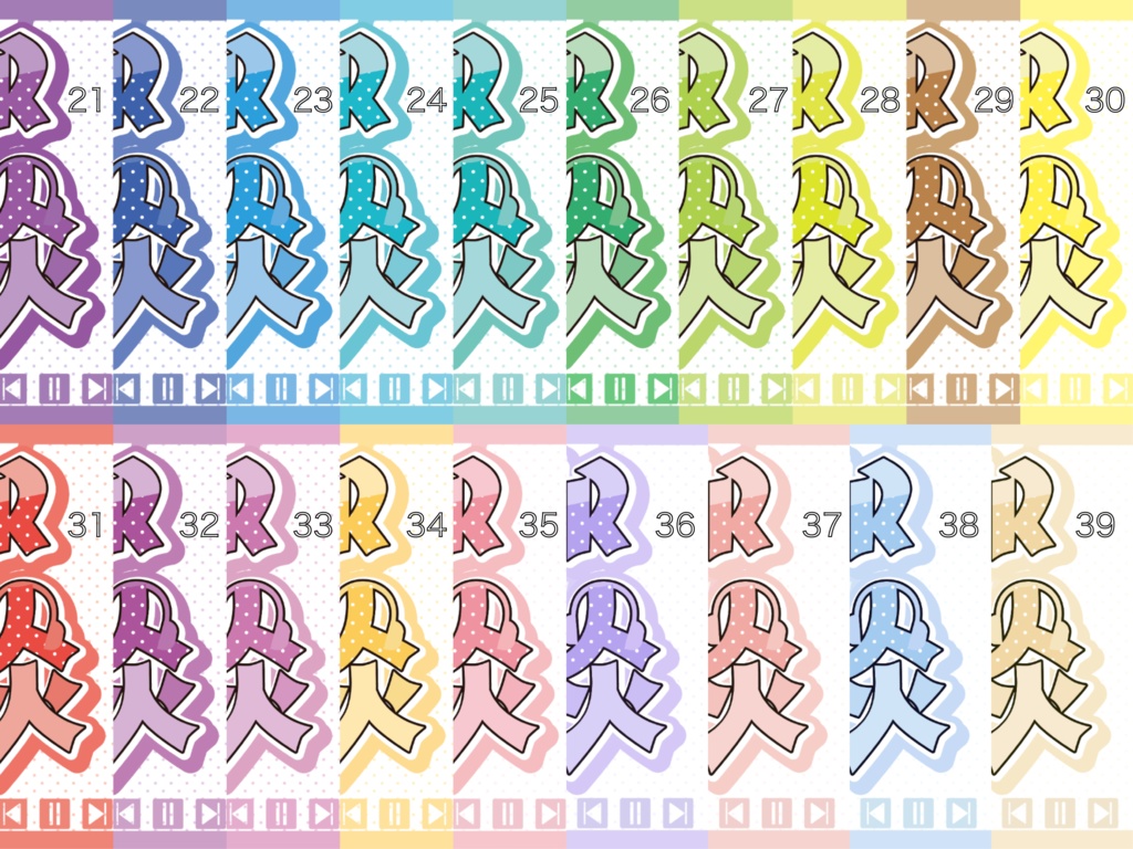 雑談サムネイル素材