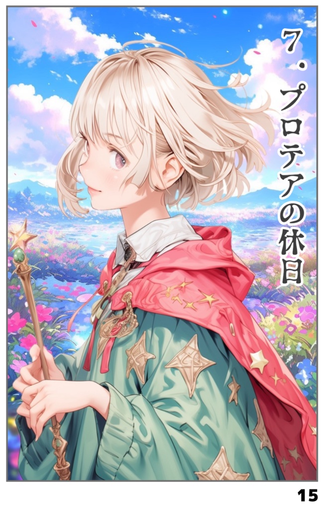 オリジナル漫画【メルリン】フルカラー3話・4話セット（36P×32P）