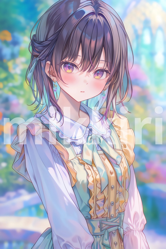 【4K相当】透明感美少女 壁紙4枚セット Vol.1