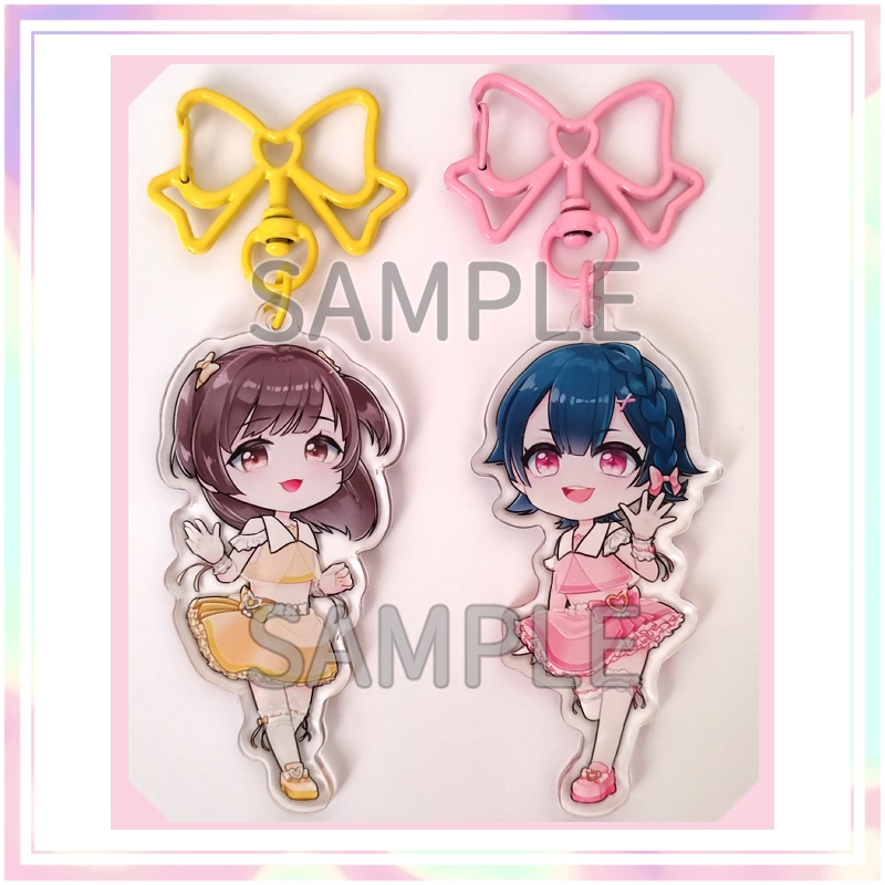 ねむいアクリルキーホルダー