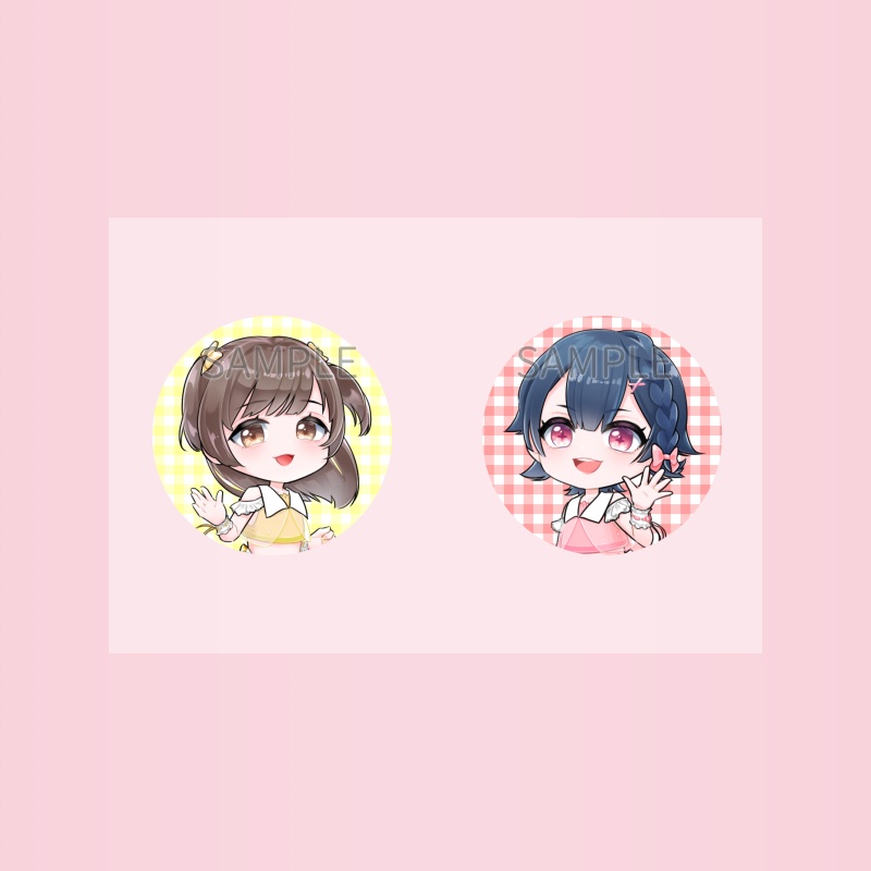 ねむい缶バッジ