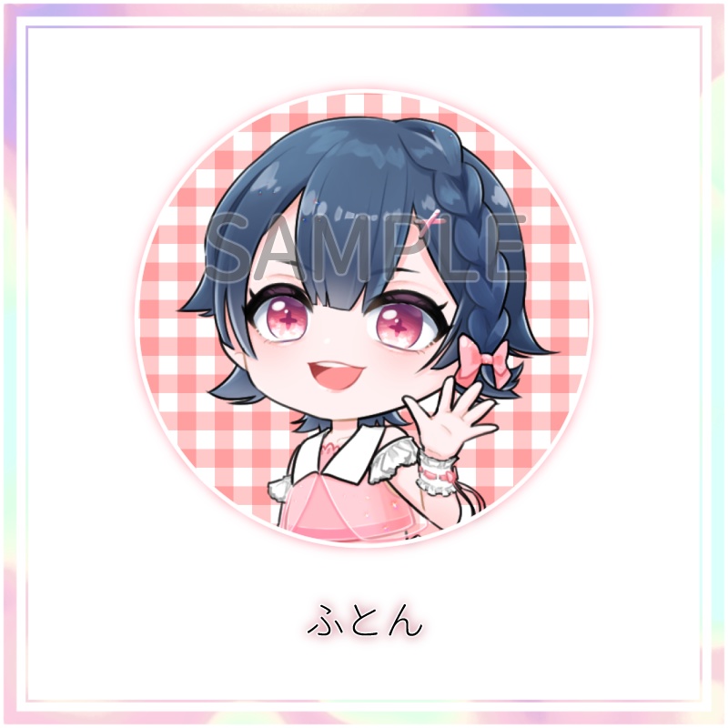 ねむい缶バッジ