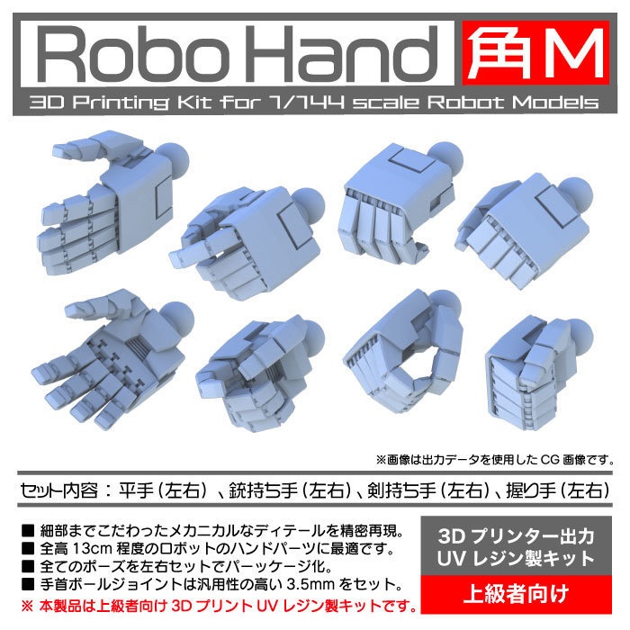 Robo Hand 角m プラロボ工房 Booth